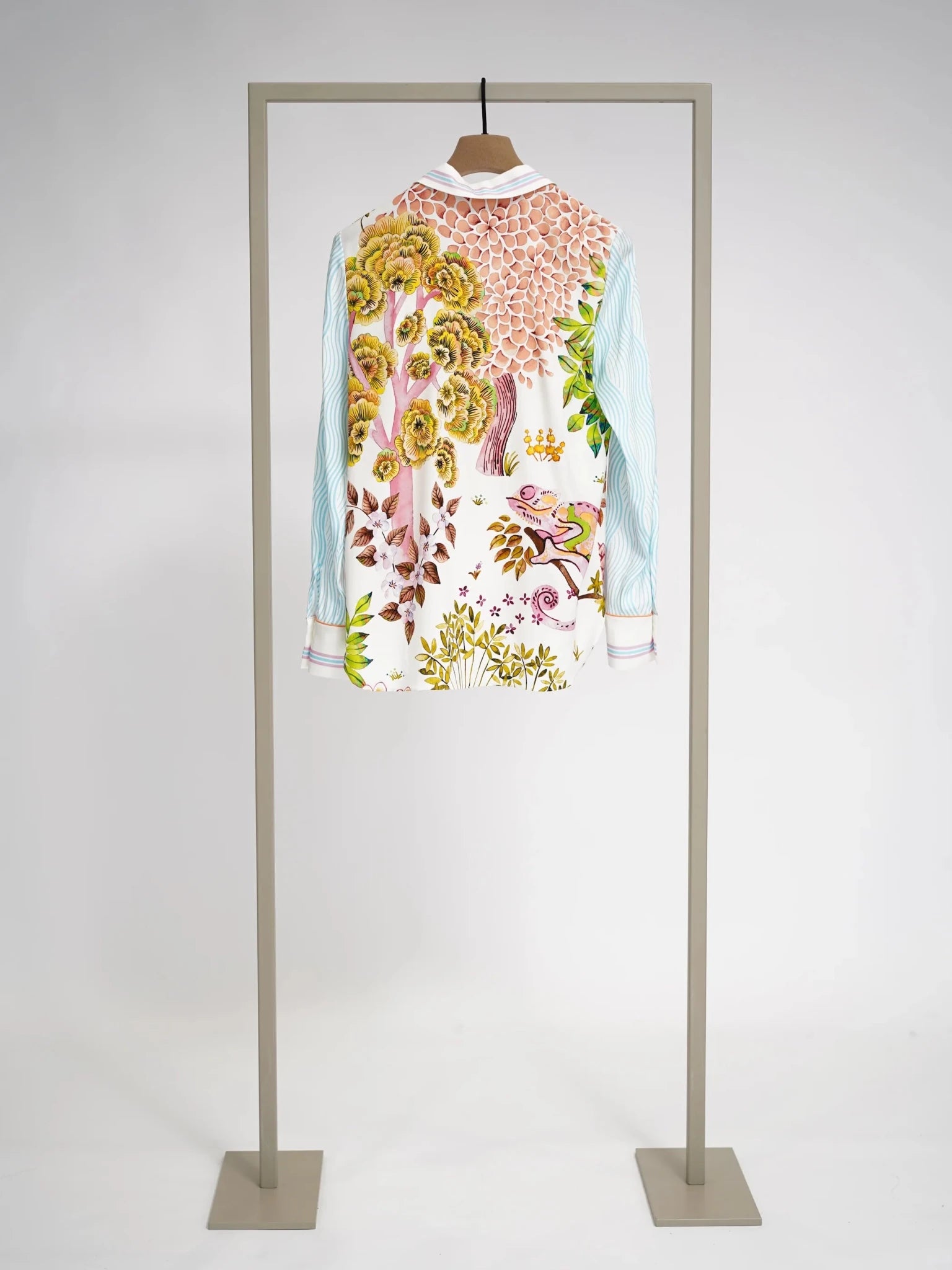 Shop Herzens Silk Blouse Pastel Multi - Herzens