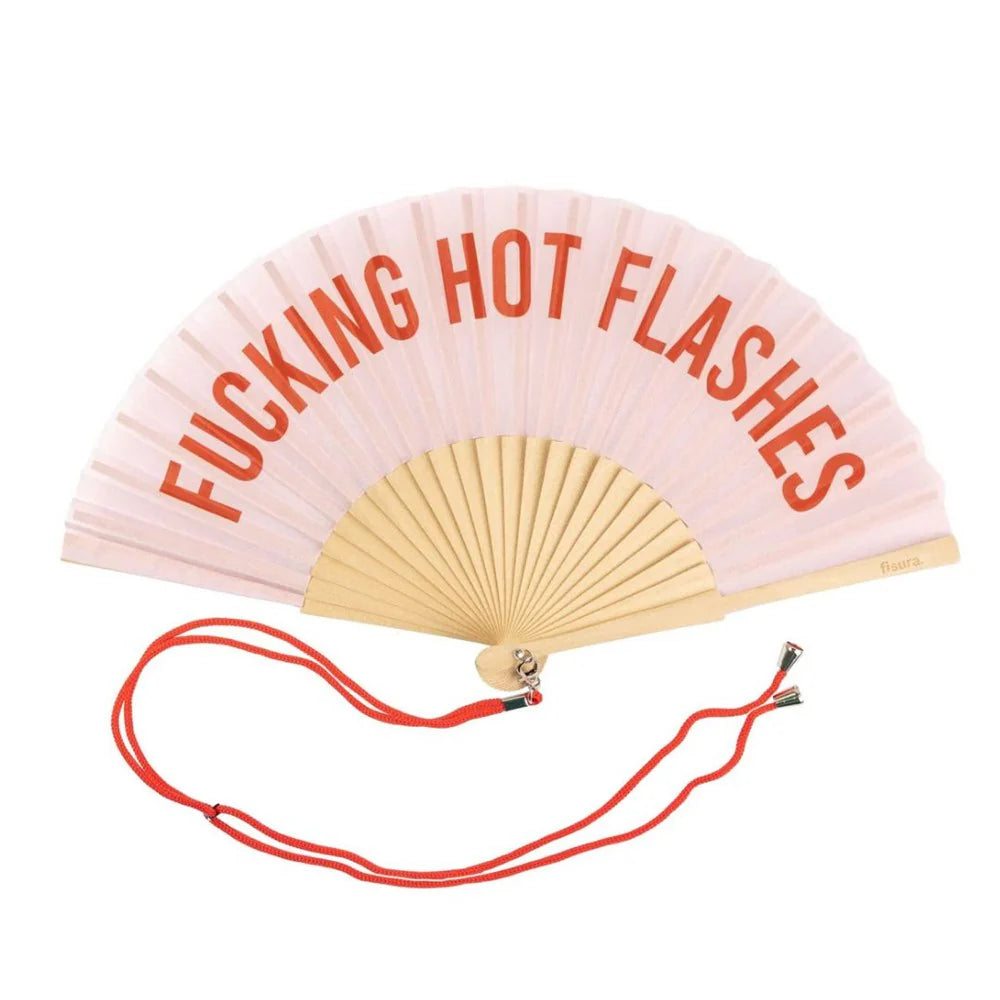 French Bazaar Hand Fan w/Gift Box