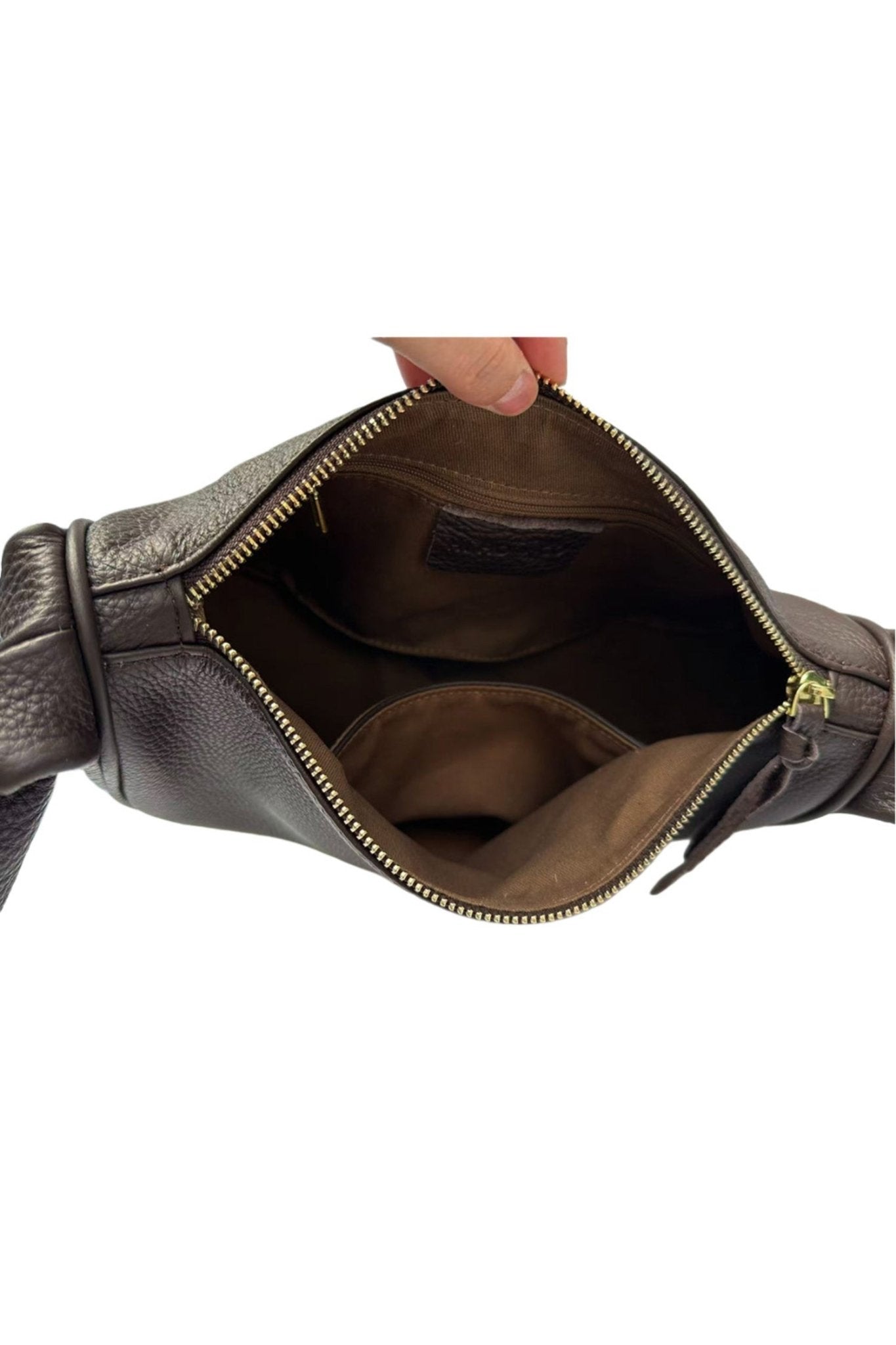 Shop Hi Ho & Co Leather Slouch Bag - Hi Ho + Co