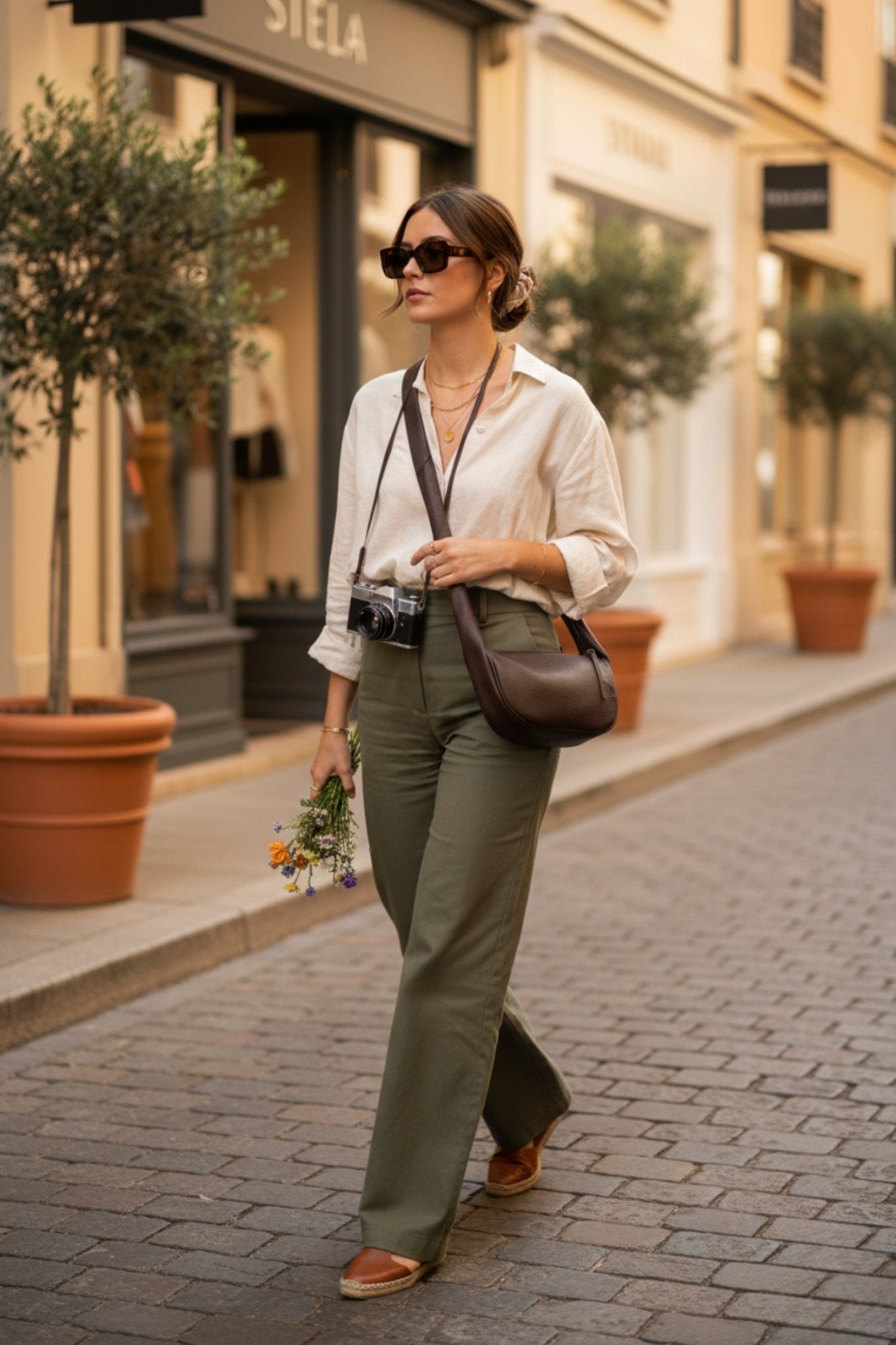 Shop Hi Ho & Co Leather Slouch Bag - Hi Ho + Co