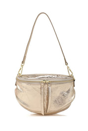 Shop Hi Ho & Co MINI Metallic Leather Crossbody Bag - Hi Ho + Co