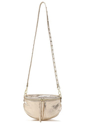 Shop Hi Ho & Co MINI Metallic Leather Crossbody Bag - Hi Ho + Co