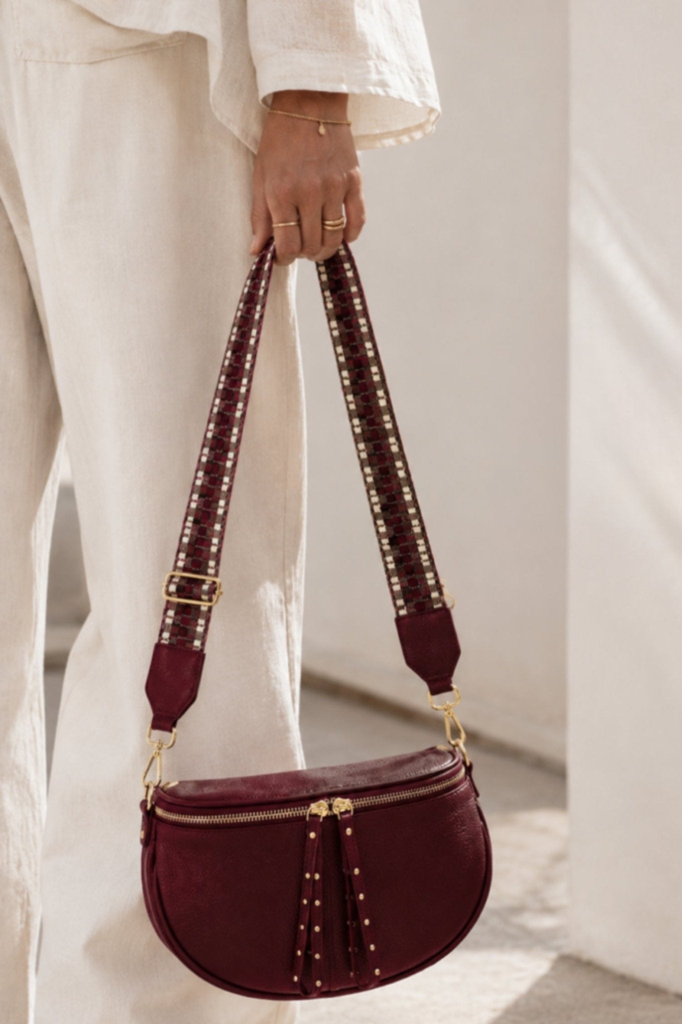 Shop Hi Ho + Co Obsessed Leather Bag with Crossbody Strap - Hi Ho + Co
