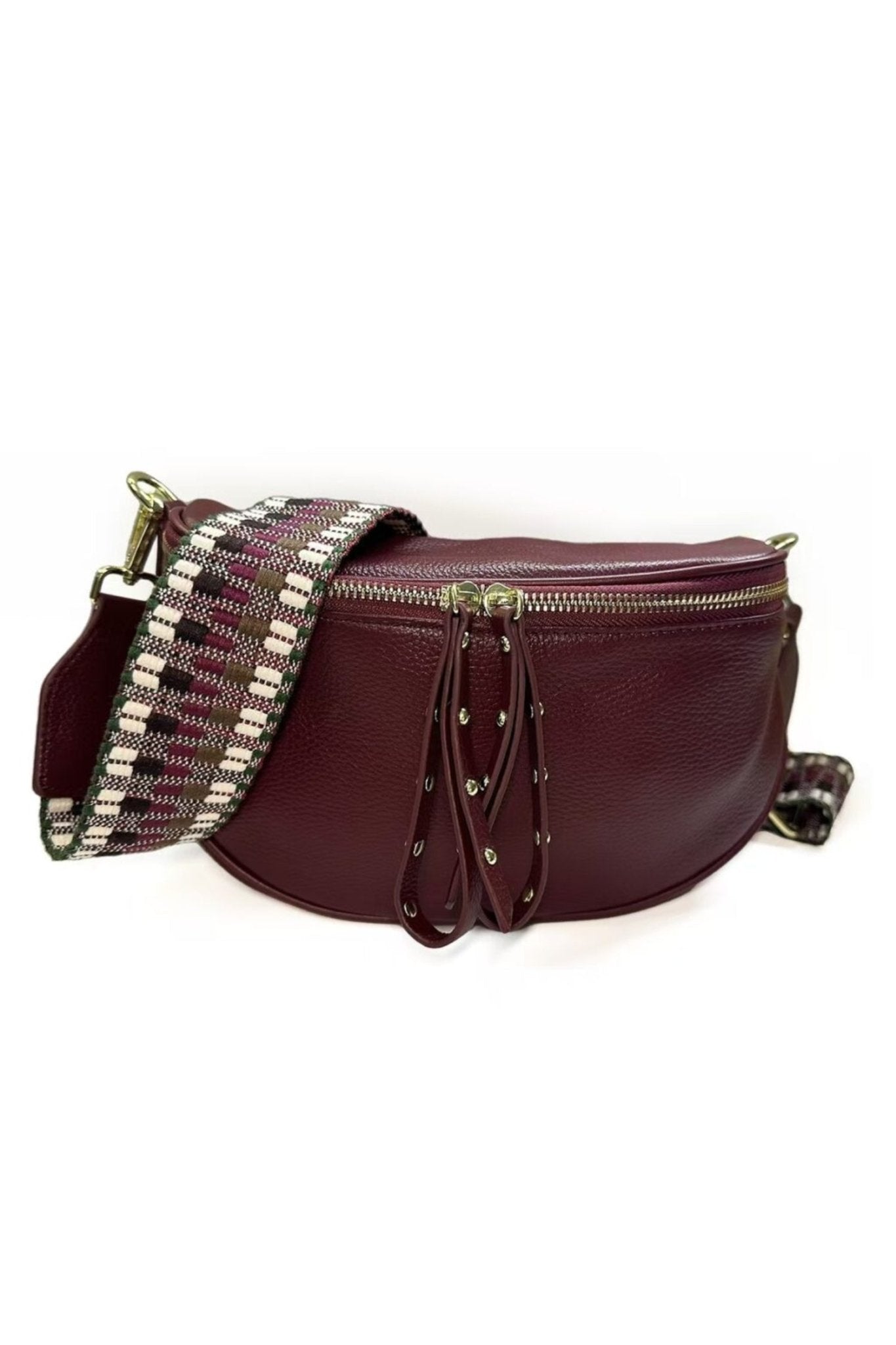 Shop Hi Ho + Co Obsessed Leather Bag with Crossbody Strap - Hi Ho + Co