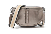 Shop Hi Ho + Co Obsessed Metallic Leather Crossbody Bag - Hi Ho + Co