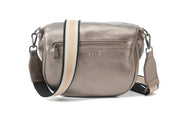 Shop Hi Ho + Co Obsessed Metallic Leather Crossbody Bag - Hi Ho + Co