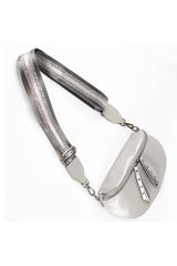 Hi Ho + Co Obsessed Metallic Leather Crossbody Bag