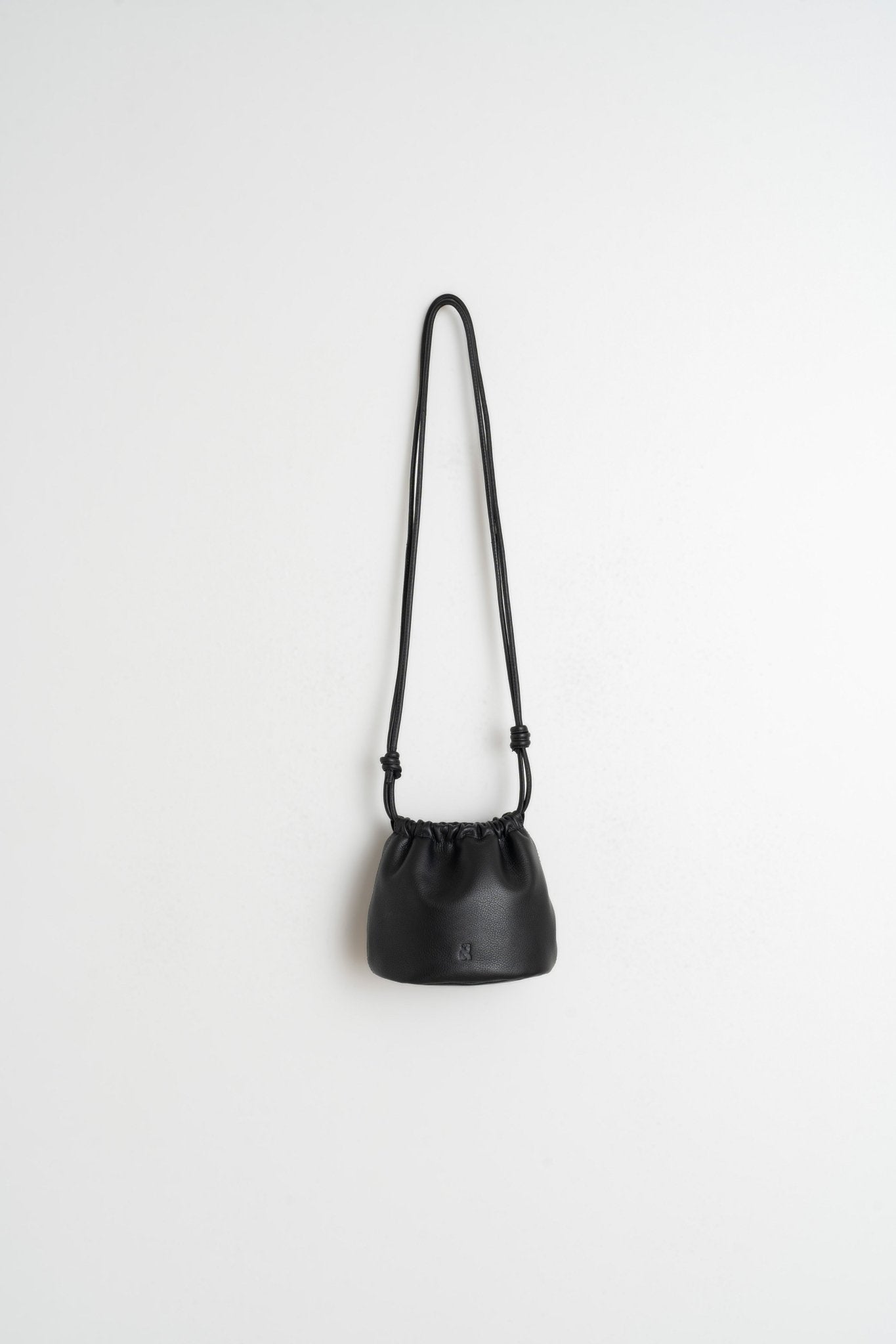 Shop Indi & Cold Bolsos Gathered Bucket Leather Bag - Indi & Cold