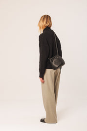 Shop Indi & Cold Bolsos Gathered Bucket Leather Bag - Indi & Cold