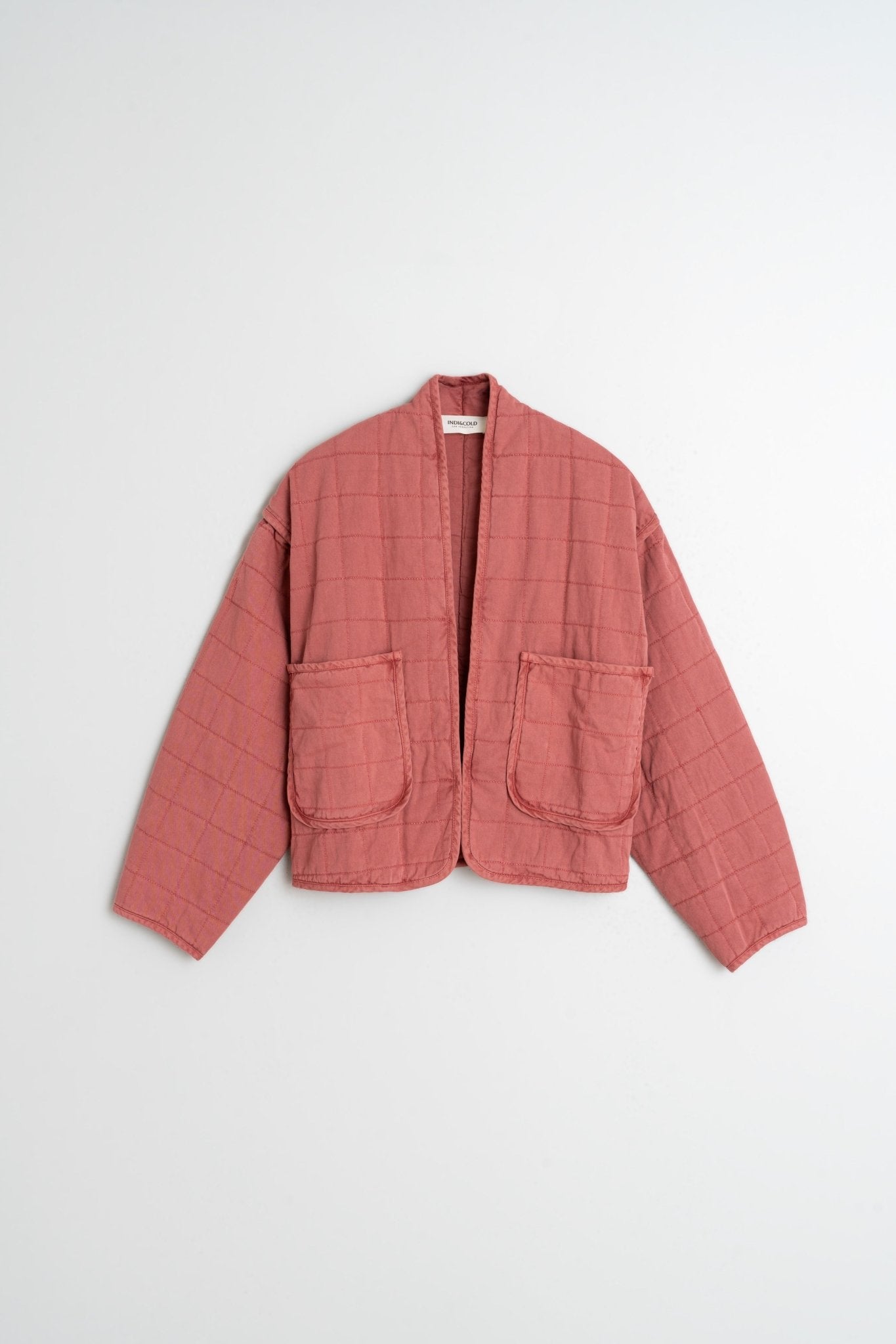 Shop Indi & Cold Cazadora Quilted Kimono Jacket - Indi & Cold