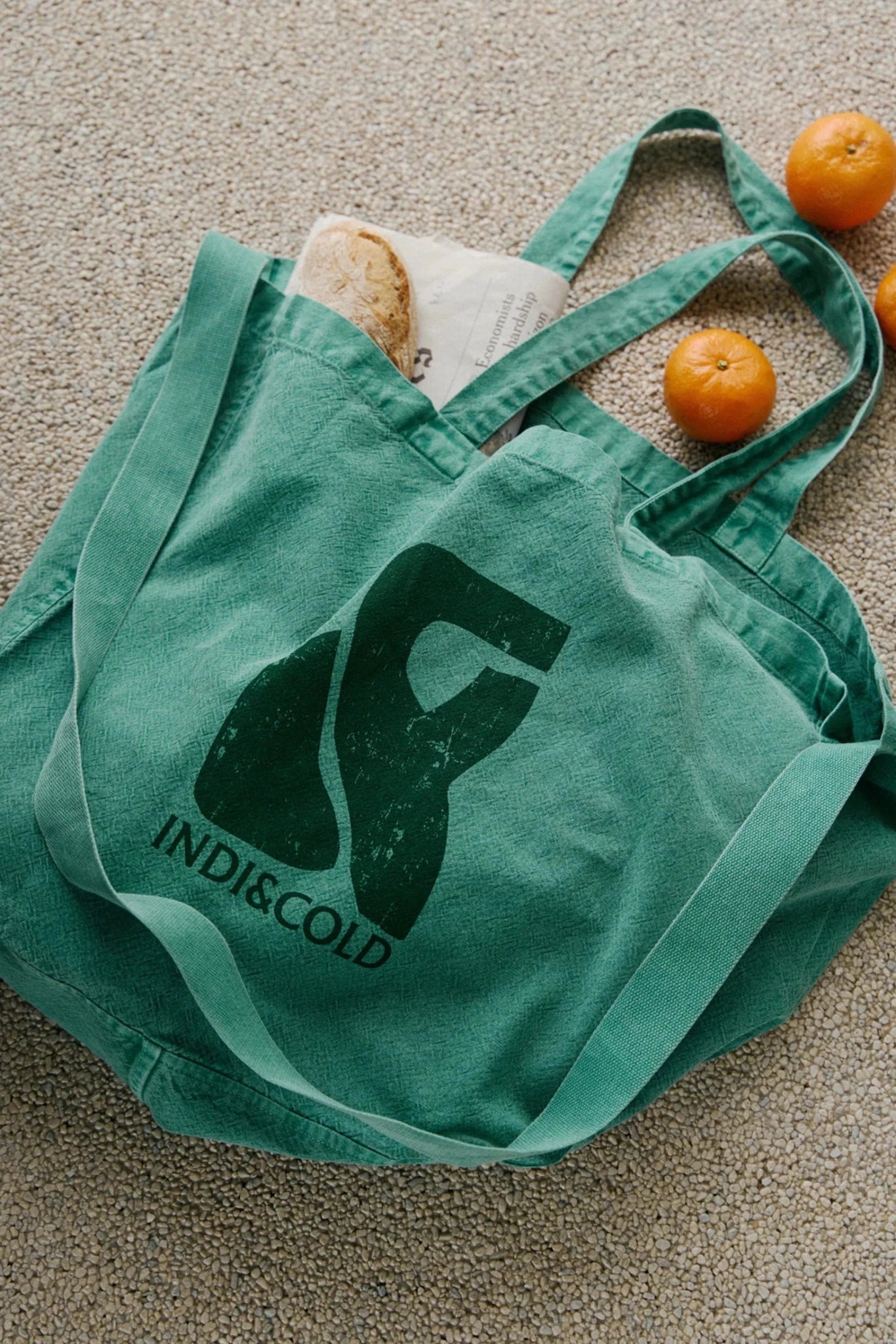 Shop Indi & Cold Cotton Tote Bag - Indi & Cold