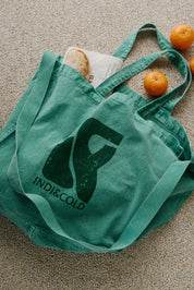 Shop Indi & Cold Cotton Tote Bag - Indi & Cold