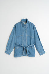 Indi & Cold Denim Belted Jacket