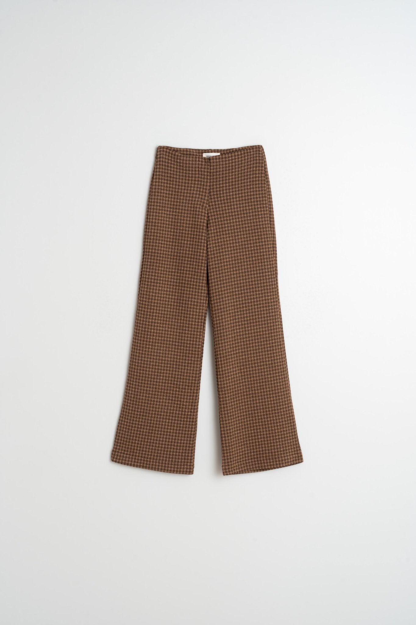Shop Indi & Cold Double Jacquard Knitted Pants - Indi & Cold