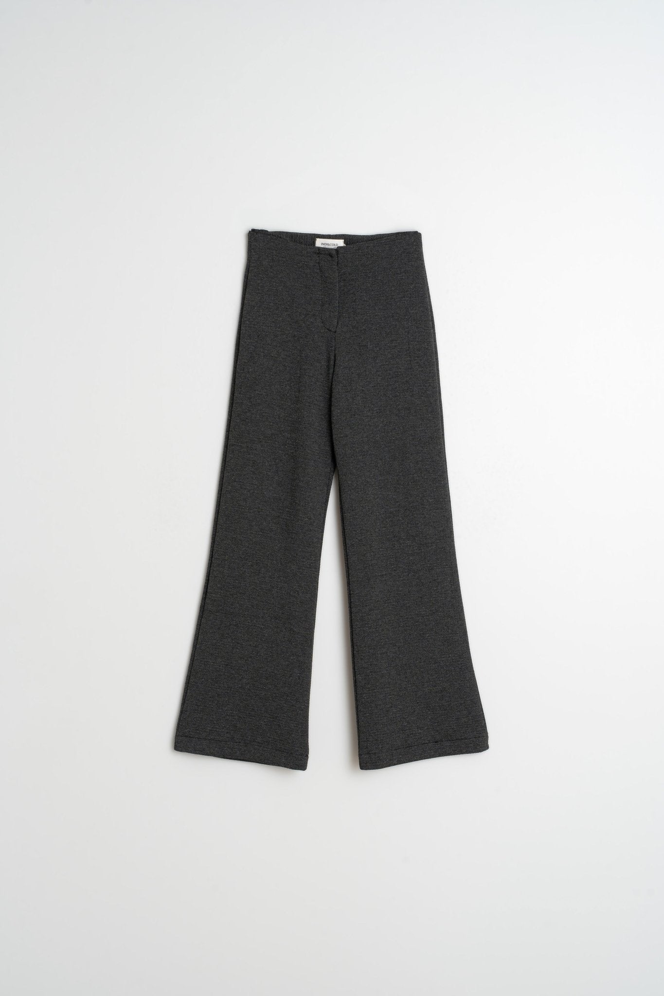 Shop Indi & Cold Double Jacquard Knitted Pants - Indi & Cold