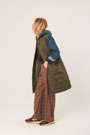 Shop Indi & Cold Retro Quilted Coat - Indi & Cold