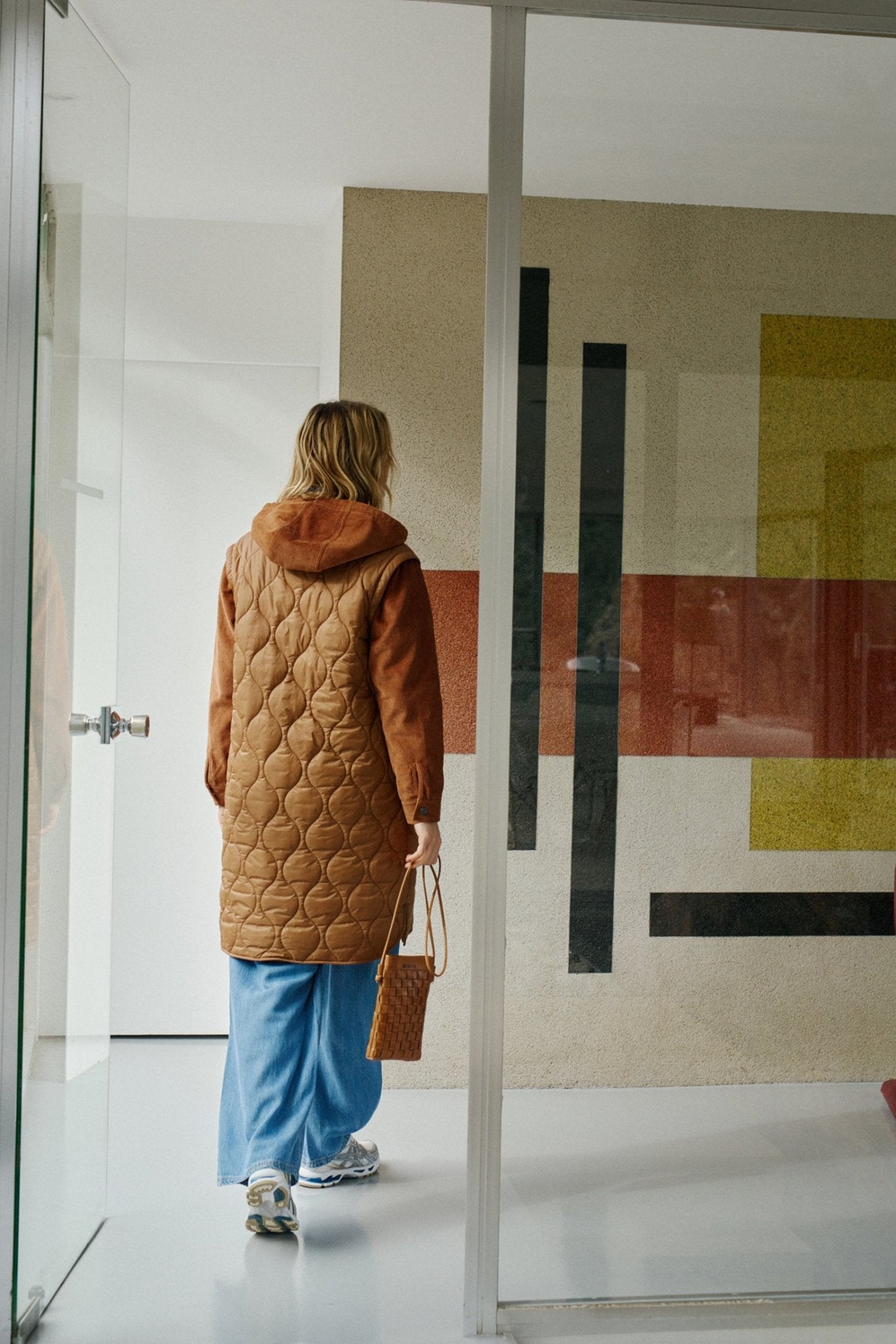 Shop Indi & Cold Retro Quilted Coat - Indi & Cold