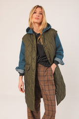 Indi & Cold Retro Quilted Coat