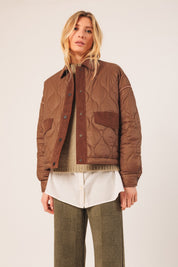 Shop Indi & Cold Retro Quilted Jacket - Indi & Cold
