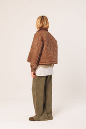 Shop Indi & Cold Retro Quilted Jacket - Indi & Cold