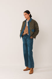 Shop Indi & Cold Retro Quilted Jacket - Indi & Cold