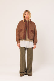 Shop Indi & Cold Retro Quilted Jacket - Indi & Cold