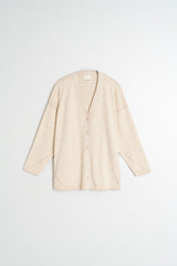 Indi & Cold Seawool V-Neck Slouch Cardigan