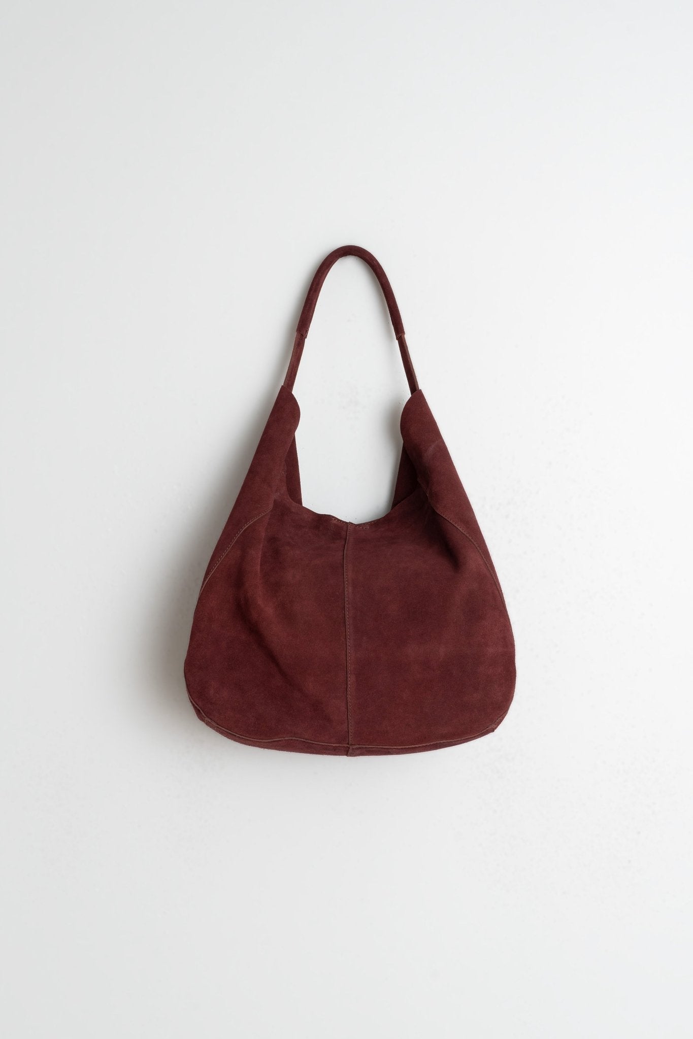 Shop Indi & Cold Suede Leather Tote Bag - Indi & Cold