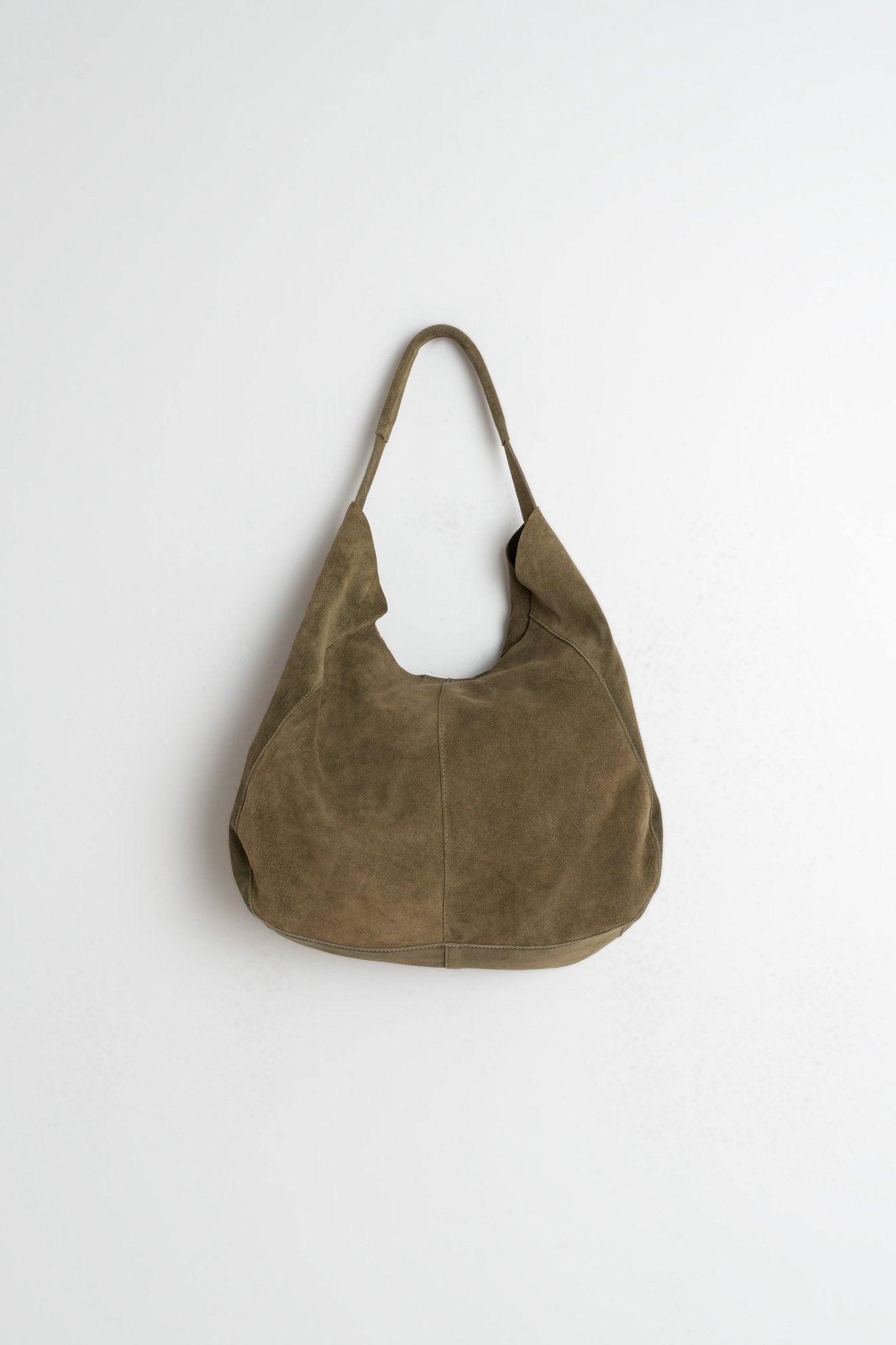 Shop Indi & Cold Suede Leather Tote Bag - Indi & Cold
