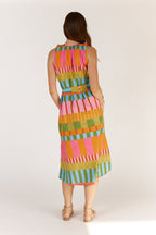 Shop Itami Cannes S/Less Multi Sundress - Itami
