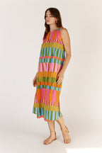 Shop Itami Cannes S/Less Multi Sundress - Itami