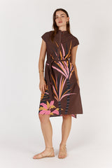 Itami Cavalier Capped Sleeve Dress