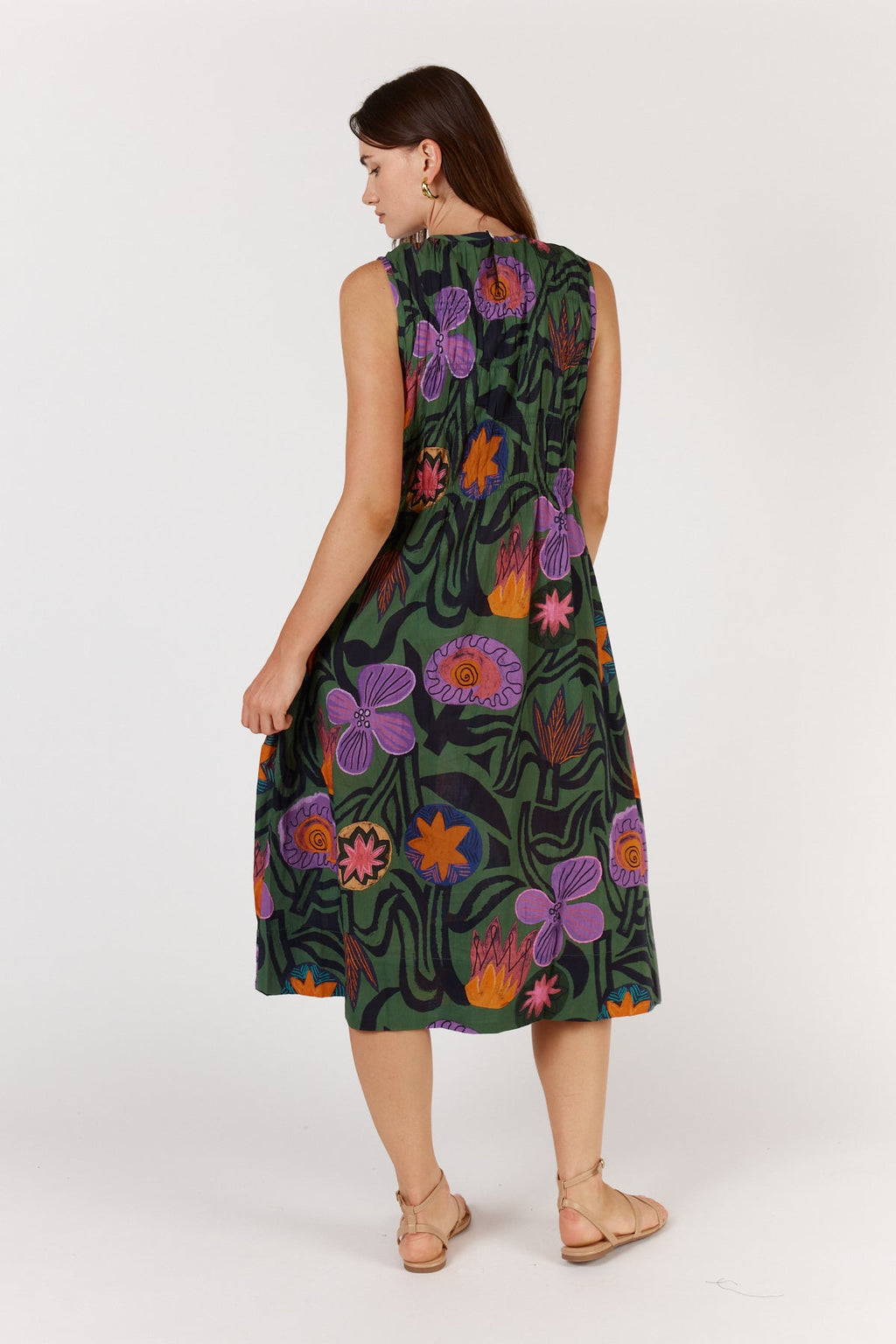 Shop Itami Machala Ruched Dress - Itami