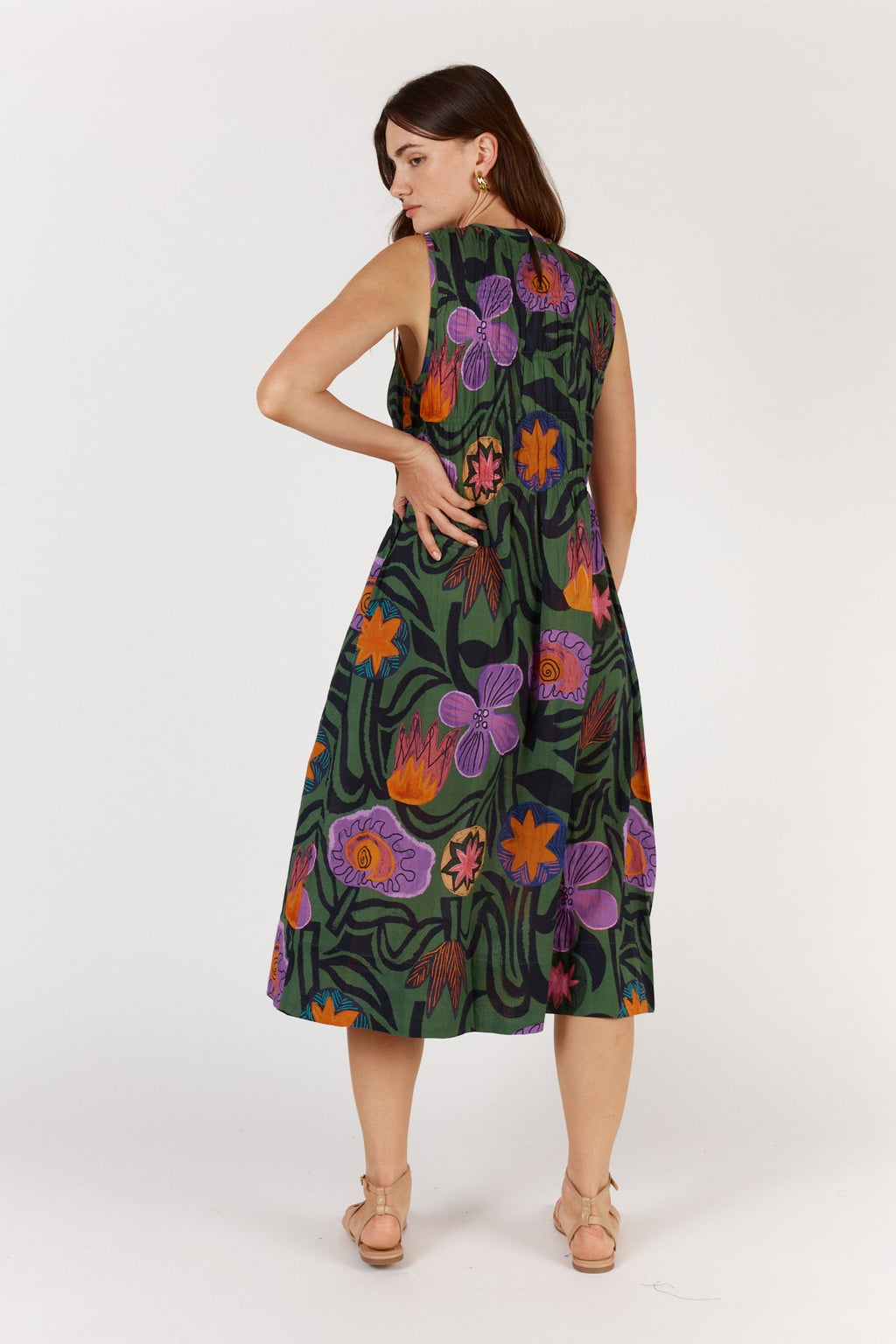 Shop Itami Machala Ruched Dress - Itami