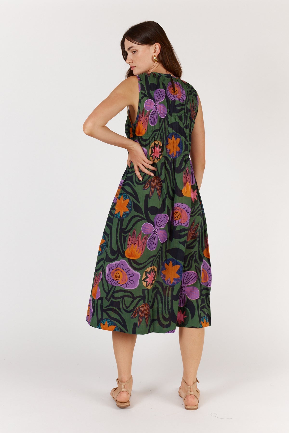 Shop Itami Machala Ruched Dress - Itami