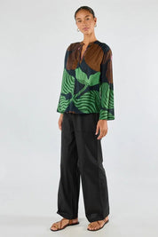Shop Itami Papillon LS Cotton Shirt - Itami