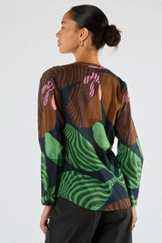 Shop Itami Papillon LS Cotton Shirt - Itami
