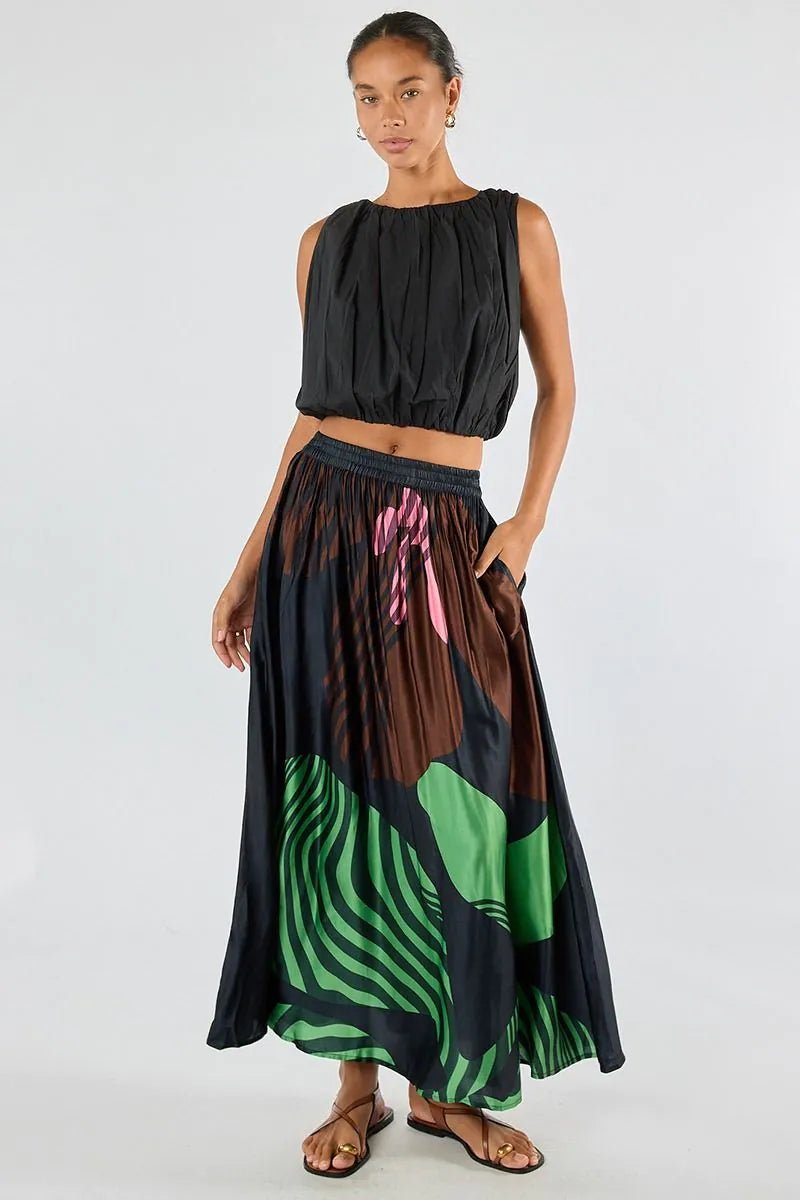 Shop Itami Papillon Skirt Black - Itami