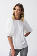 Joseph Ribkoff Jersey Straight Top