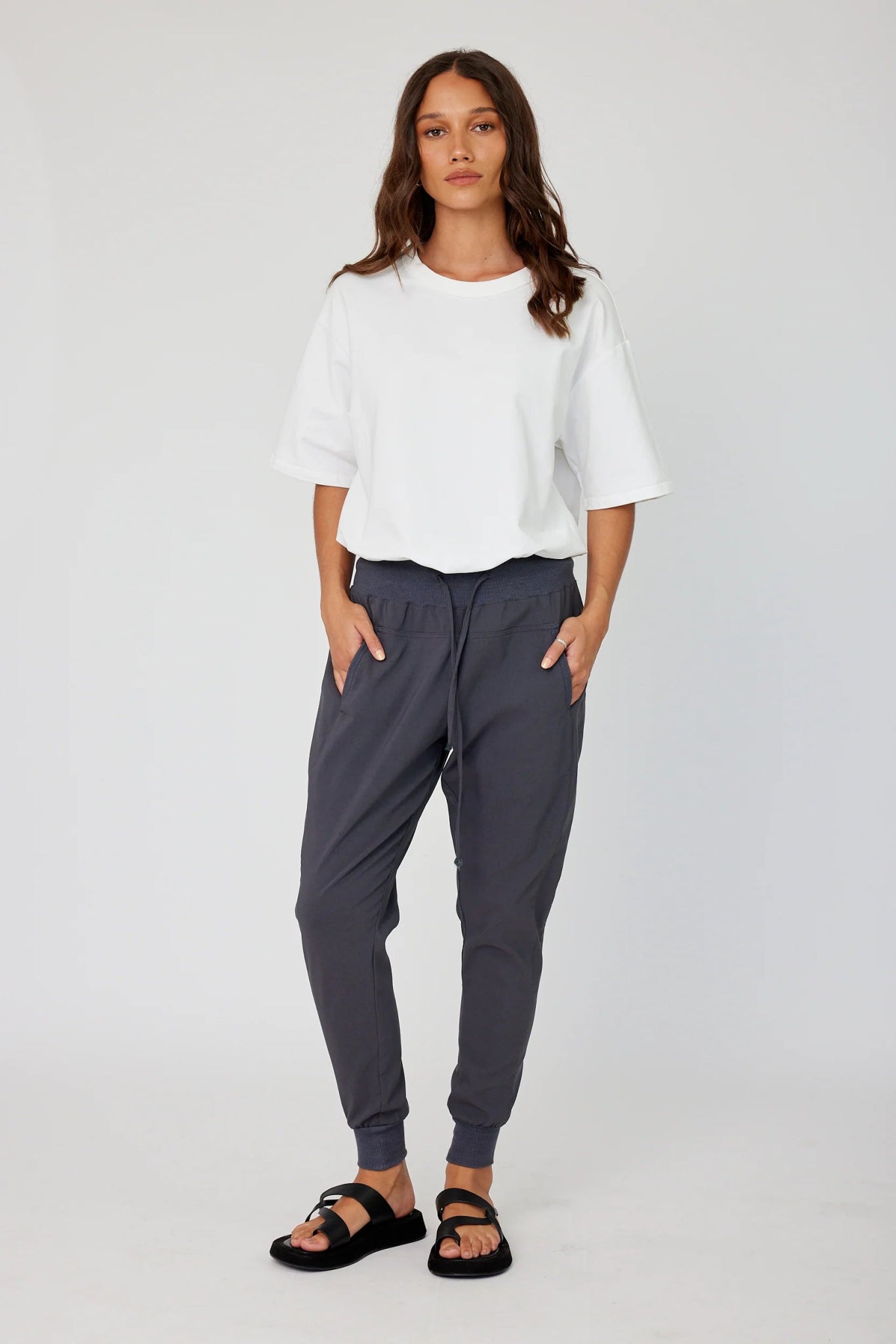 Shop Joey Jogger Pant | Slate - Alexandra Australia