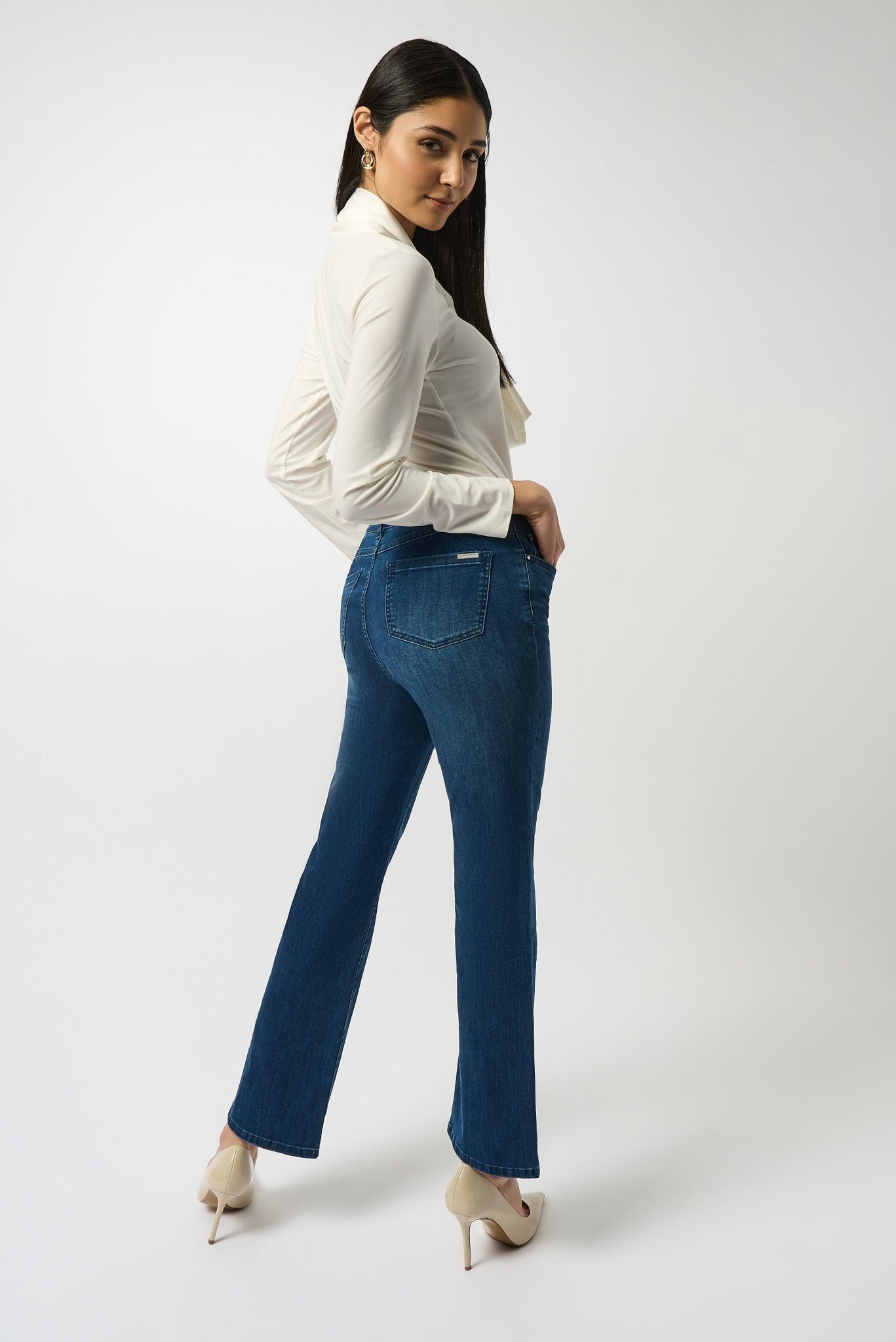 Shop Joseph Ribkoff Brooke Classic Bootcut Stretch Jeans - Joseph Ribkoff
