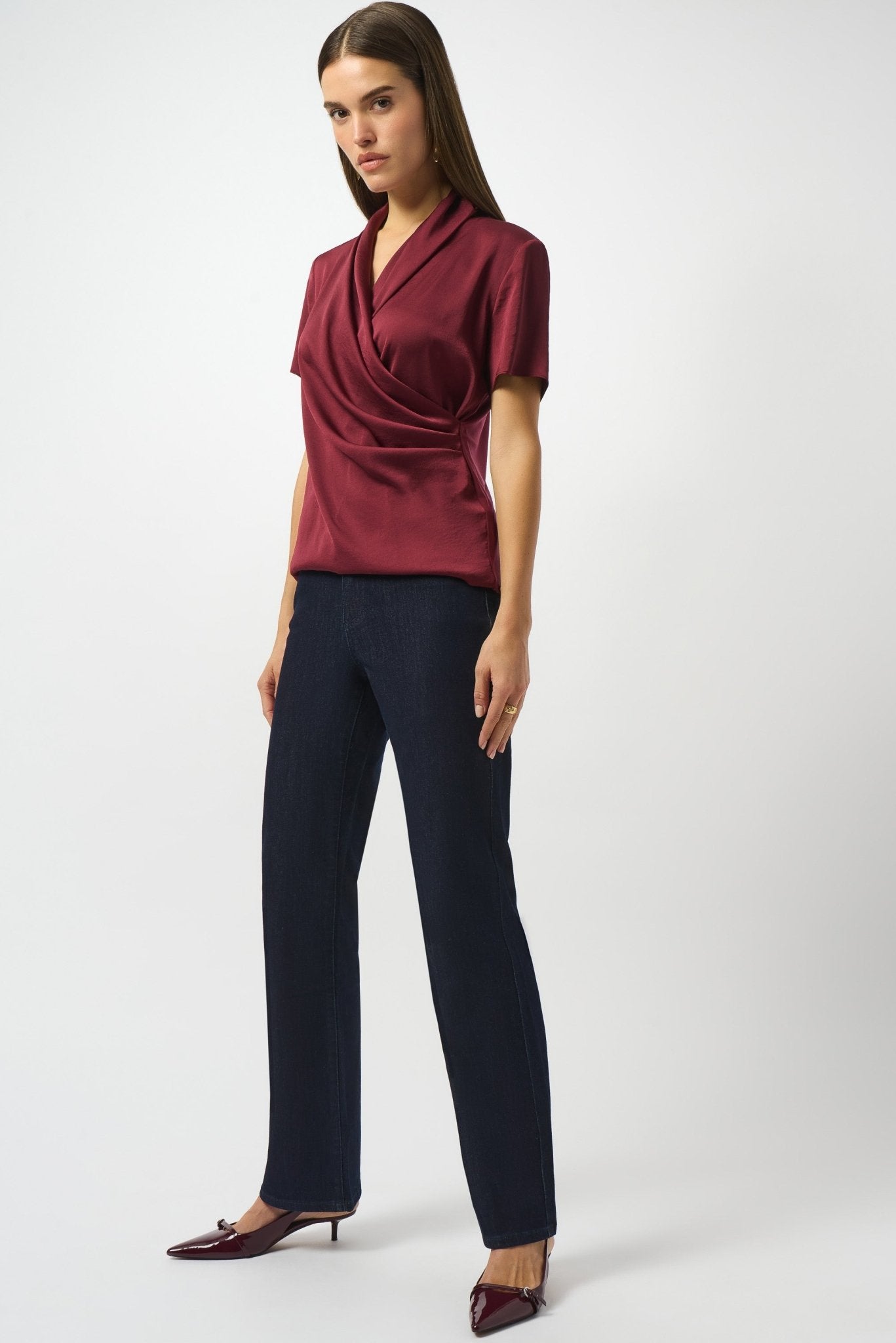 Shop Joseph Ribkoff Brooke Classic Bootcut Stretch Jeans - Joseph Ribkoff