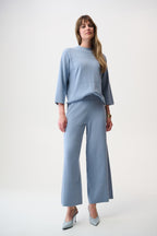 Shop Joseph Ribkoff Brushed Viscose Culotte Pants 261982 - Joseph Ribkoff