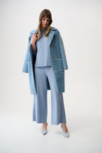 Shop Joseph Ribkoff Brushed Viscose Straight Sweater with Mock Neck 261981 - Joseph Ribkoff