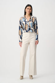 Shop Joseph Ribkoff Chloe | Stretch Denim High - Rise Wide Leg Jeans - Joseph Ribkoff