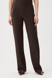 Shop Joseph Ribkoff Classic Wide Leg Pant | Mocha - Joseph Ribkoff
