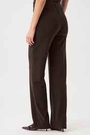 Shop Joseph Ribkoff Classic Wide Leg Pant | Mocha - Joseph Ribkoff