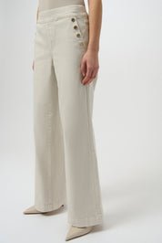 Shop Joseph Ribkoff Classic Wide Leg Pull - On Jeans - Joseph Ribkoff
