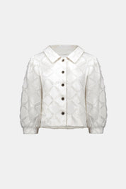 Shop Joseph Ribkoff Cotton Twill Jacket With Balloon Sleeves - Joseph Ribkoff