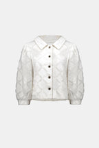 Shop Joseph Ribkoff Cotton Twill Jacket With Balloon Sleeves - Joseph Ribkoff